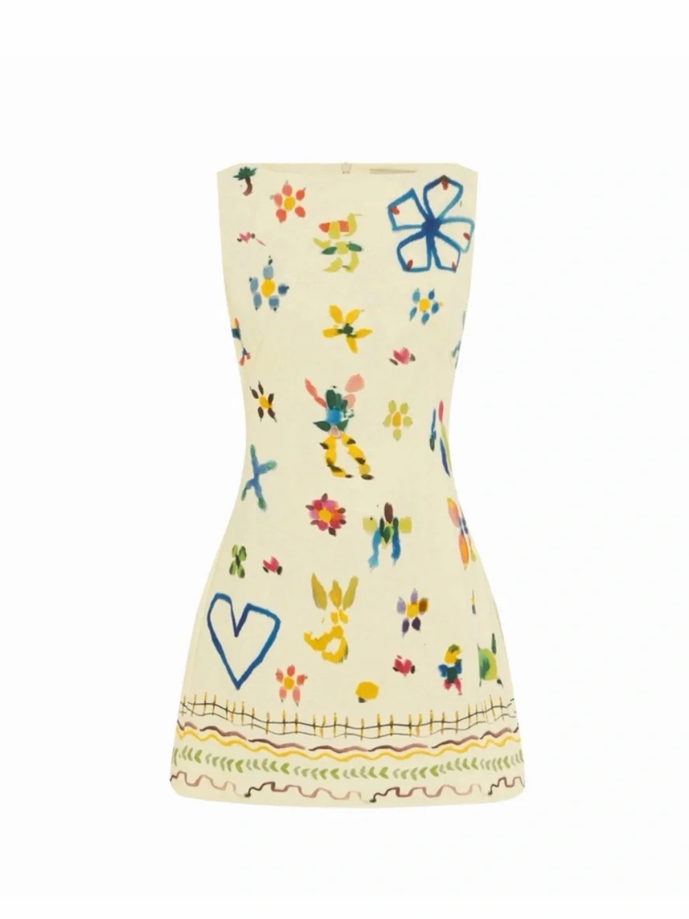 Alemais Multi Sidi Mini Dress Size: US 4